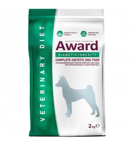 Award Vet.Diet Diabetic/Obesity, д/собак при диабете/избыточном весе